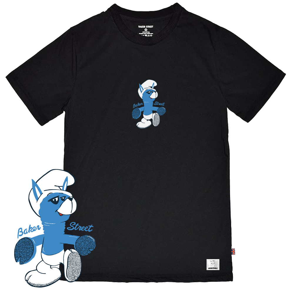 Blue little Alpaca 藍色小駝 短T