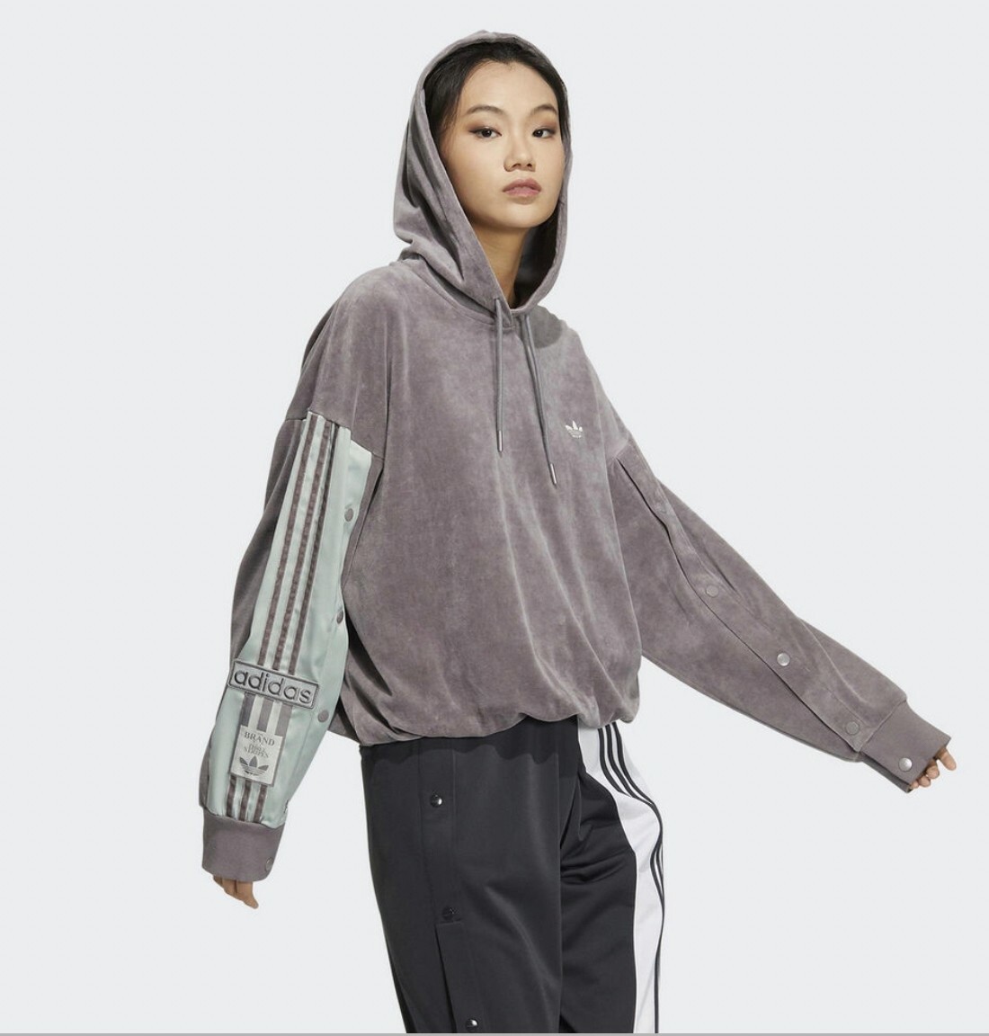 ADIDAS ADIBREAK HOODY2 女 連帽T恤 紫 IC8139 Dec lu