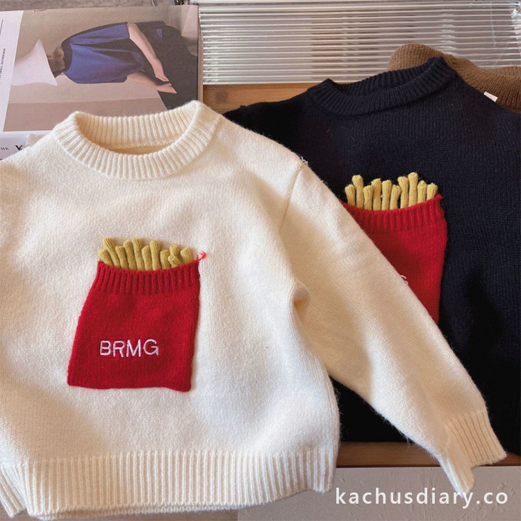 Boys French Fries Knitwear