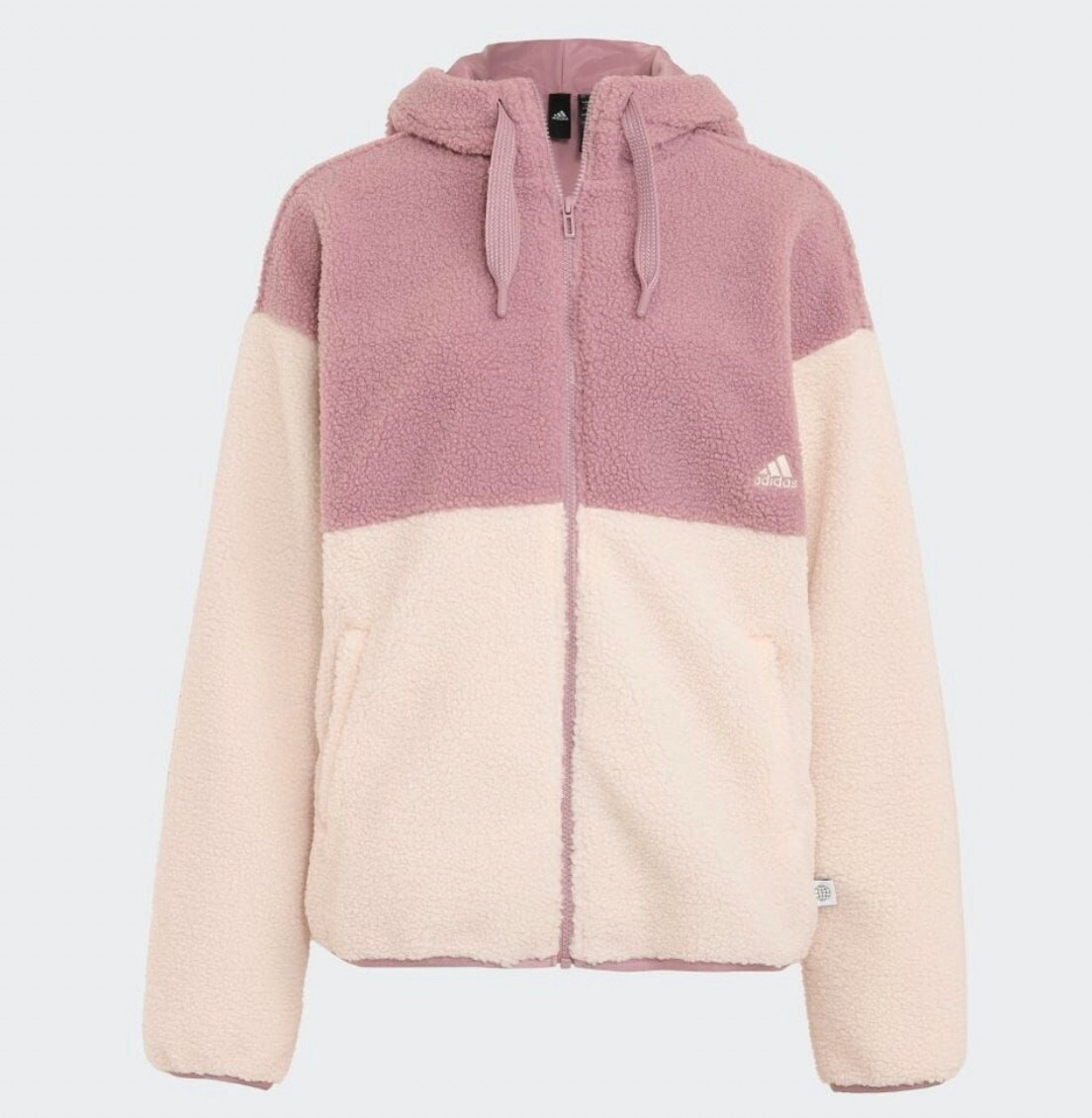 ADIDAS BOA FZ JKT 女 刷毛外套 粉 HN0670 Dec lu