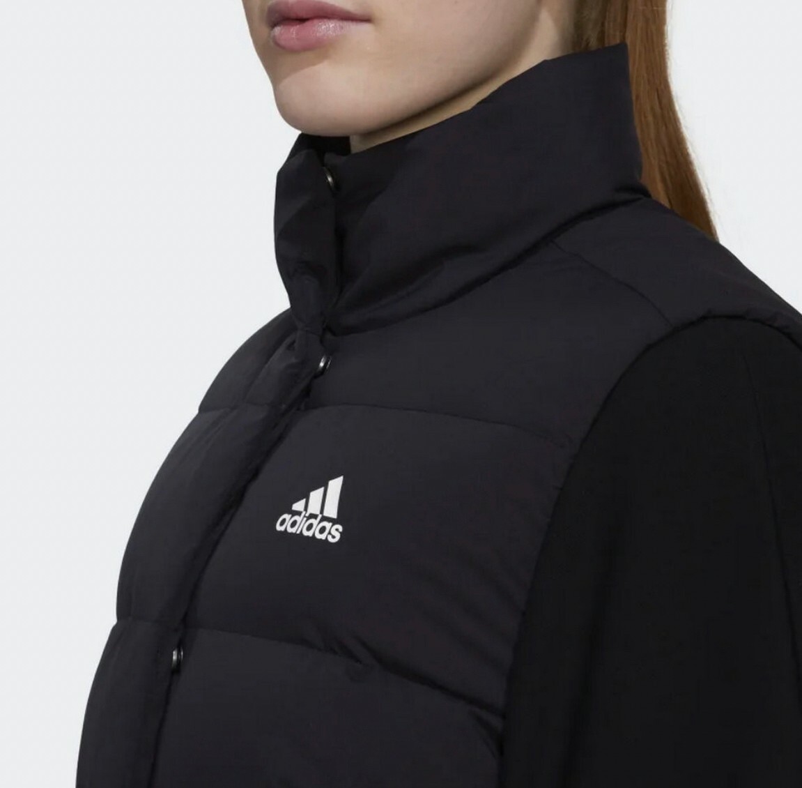 ADIDAS W HELIONIC VEST 女 羽絨背心外套 黑 HG6280 Dec lu