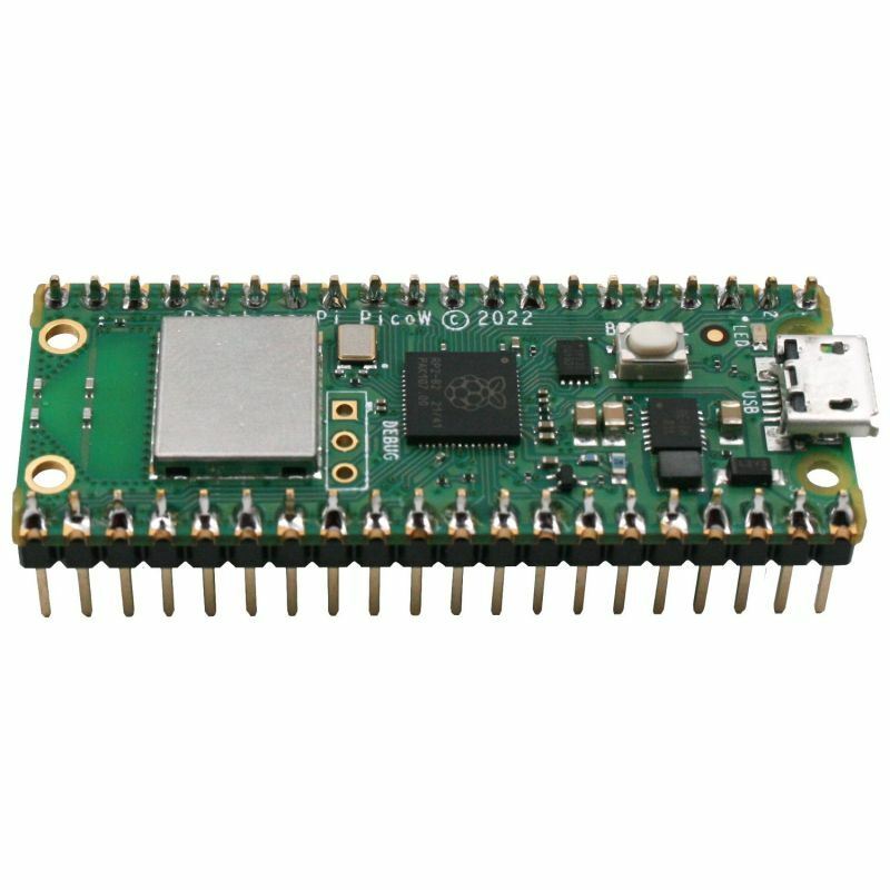 Raspberry Pi Pico W 開發板 （RP2040 支援Wifi功能 含針腳）