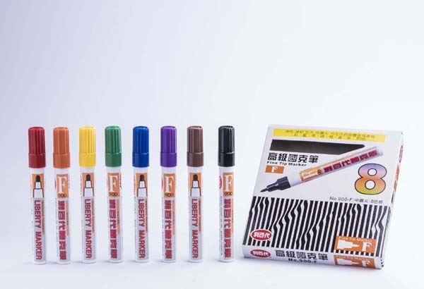 【利百代】900F 麥克筆 (3mm圓尖筆尖) (單入/8入)