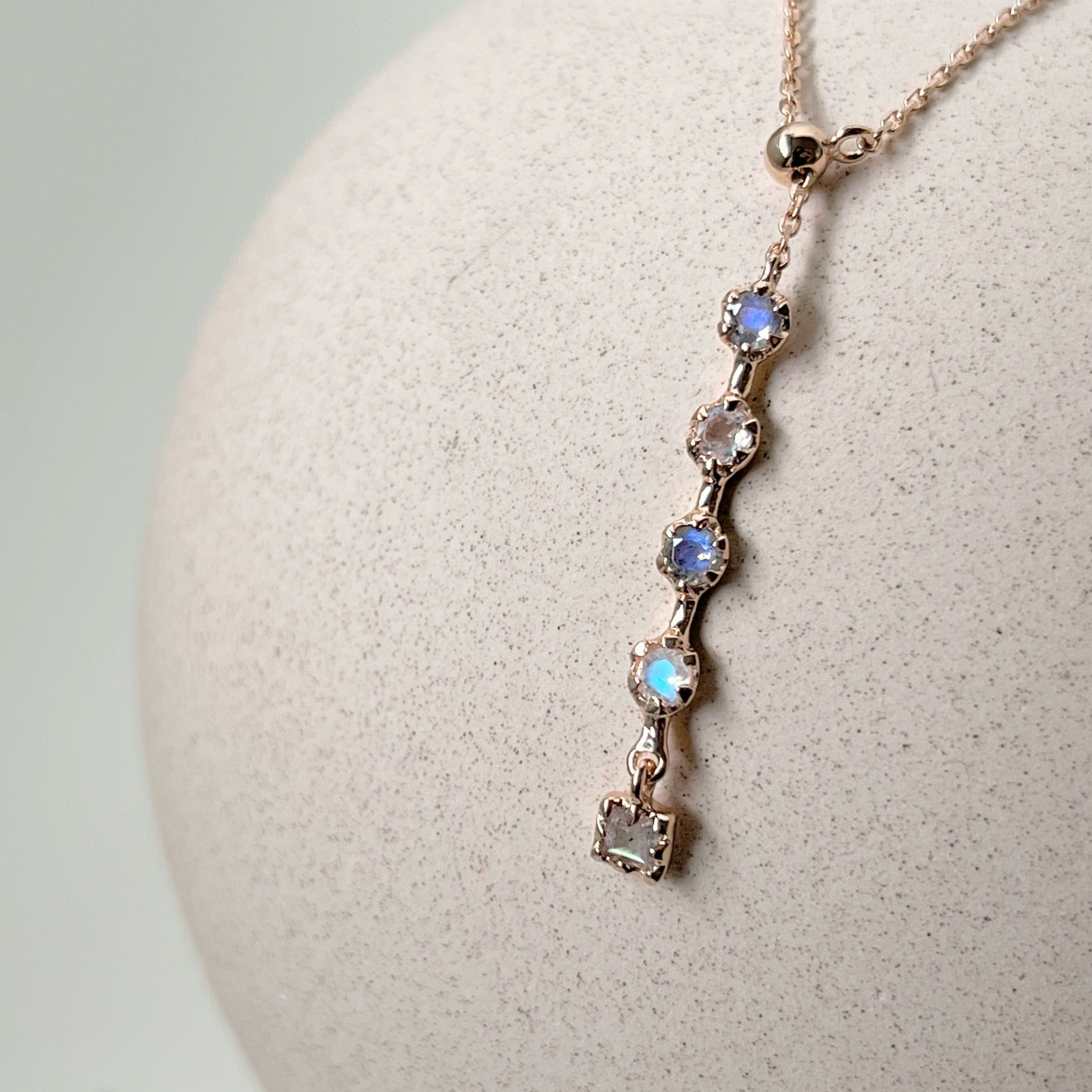 月光拉長可調奶溝鍊