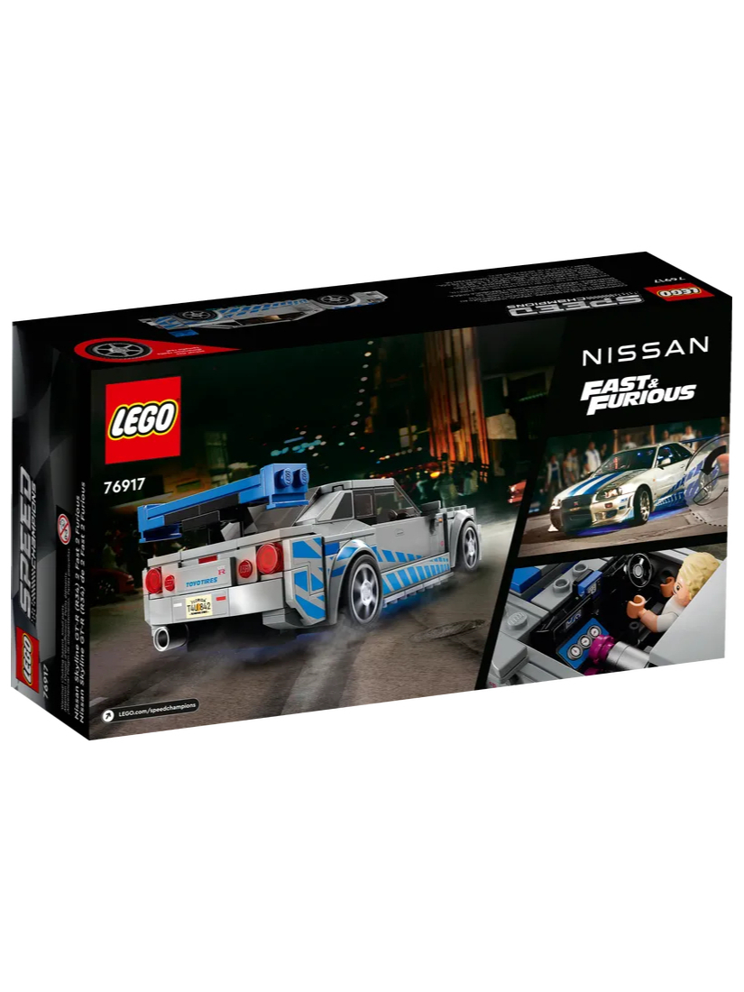 LEGO 76917 2 Fast 2 Furious Nissan Skyline GT-R (R34)