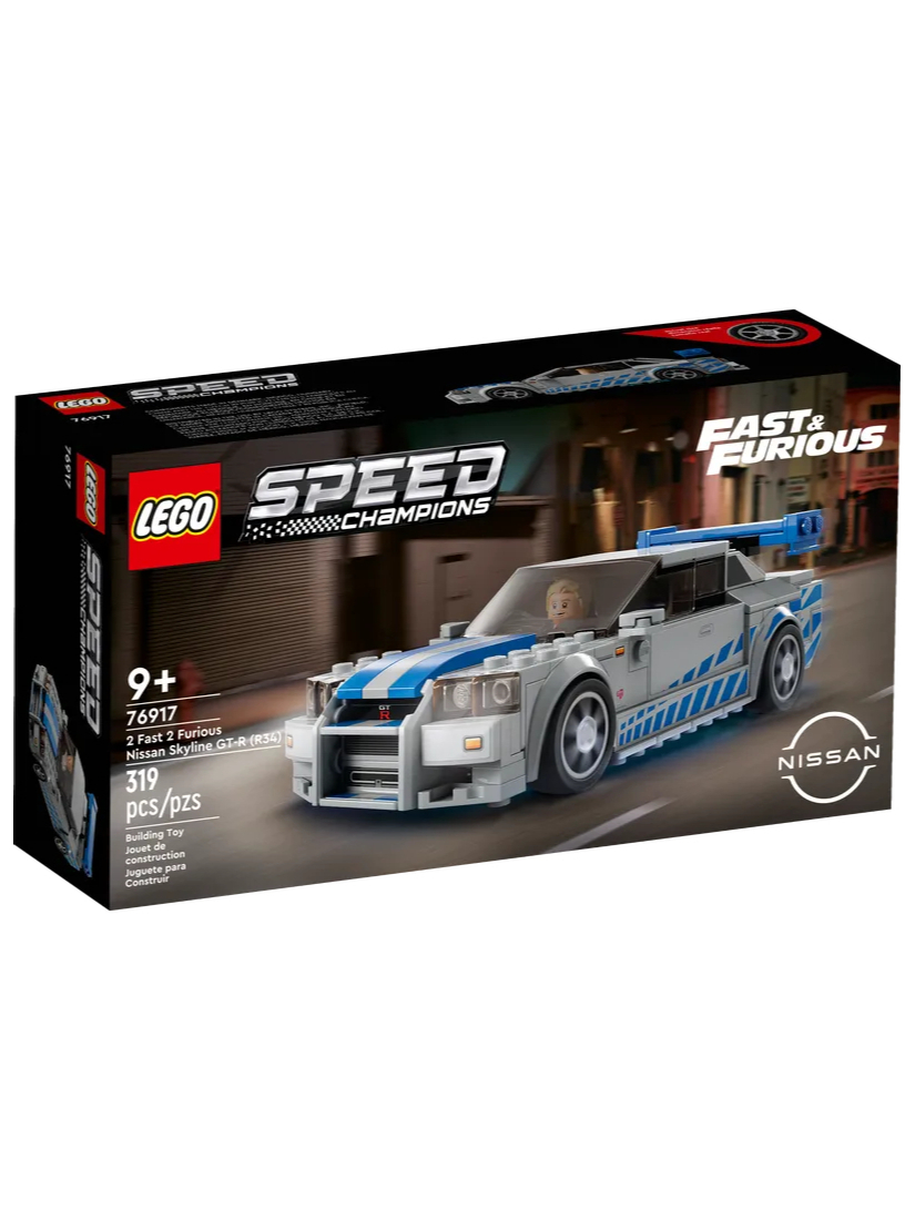 LEGO 76917 2 Fast 2 Furious Nissan Skyline GT-R (R34)