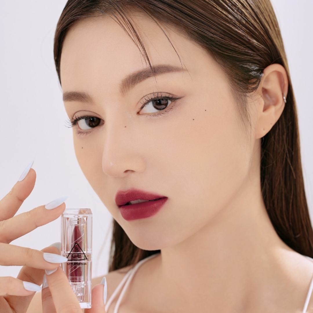 3CE 絲滑霧感唇膏 (透明系列)