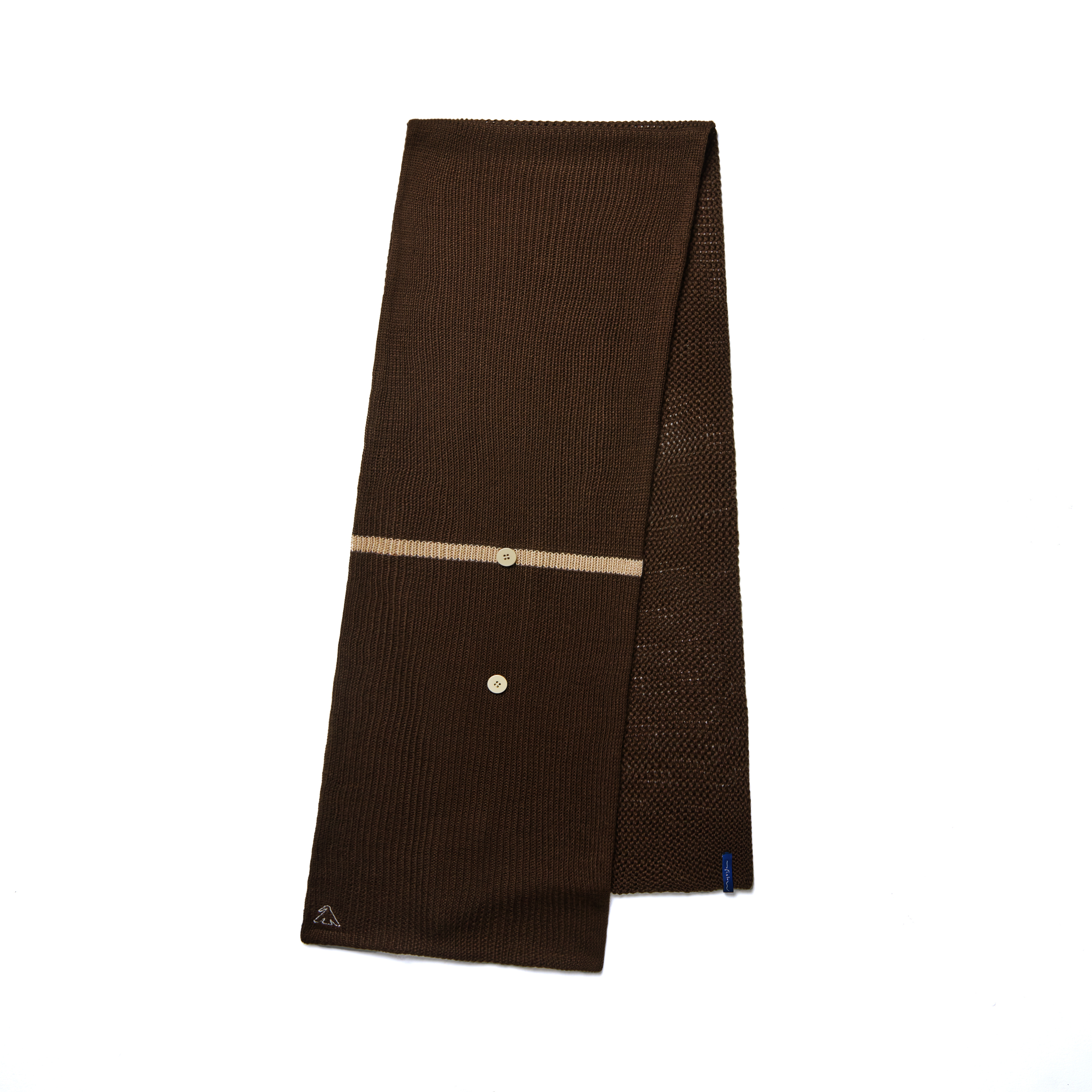 MELSIGN - Comfort Line Scarf - Brown