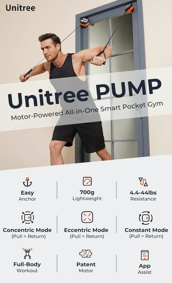 Unitree - Pump Pro (黎明藍調／櫻花晴空／深淵藍)