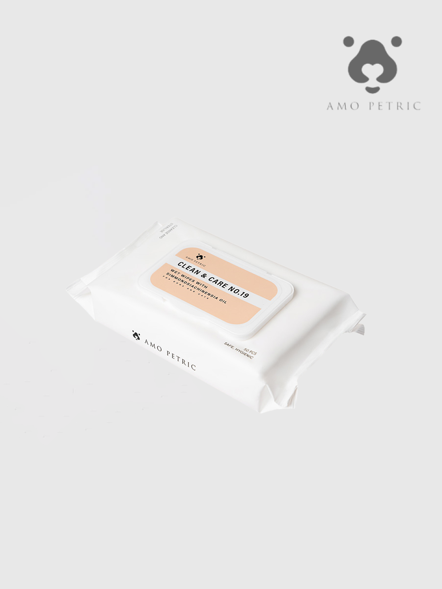 【Amo Petric】荷荷巴油寵物護理濕巾 | 舒適清潔