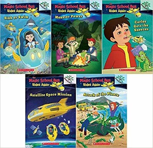 The Magic School Bus Rides Again Bundle (5 Books) (Branches)