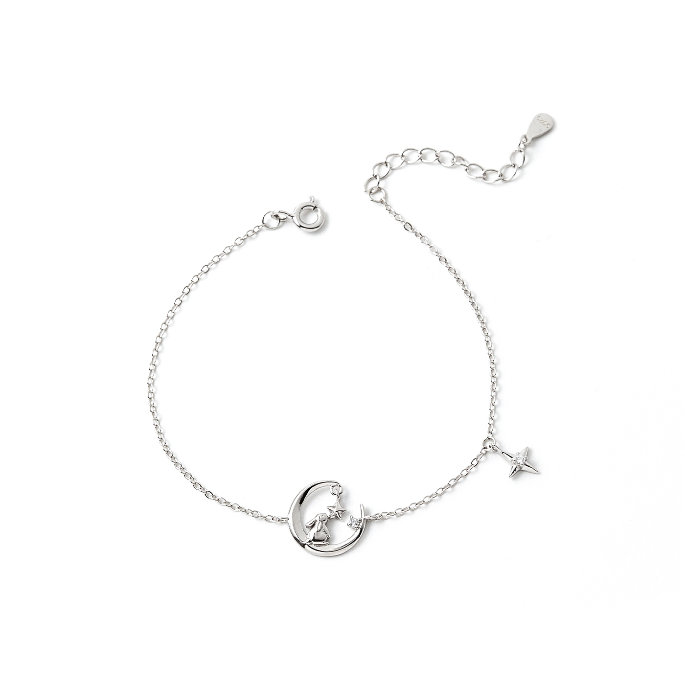 純銀,兔子,手鍊