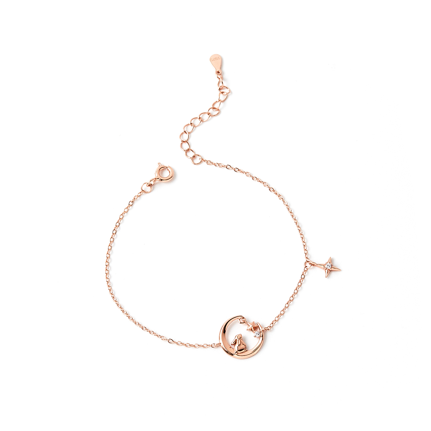 純銀,兔子,手鍊