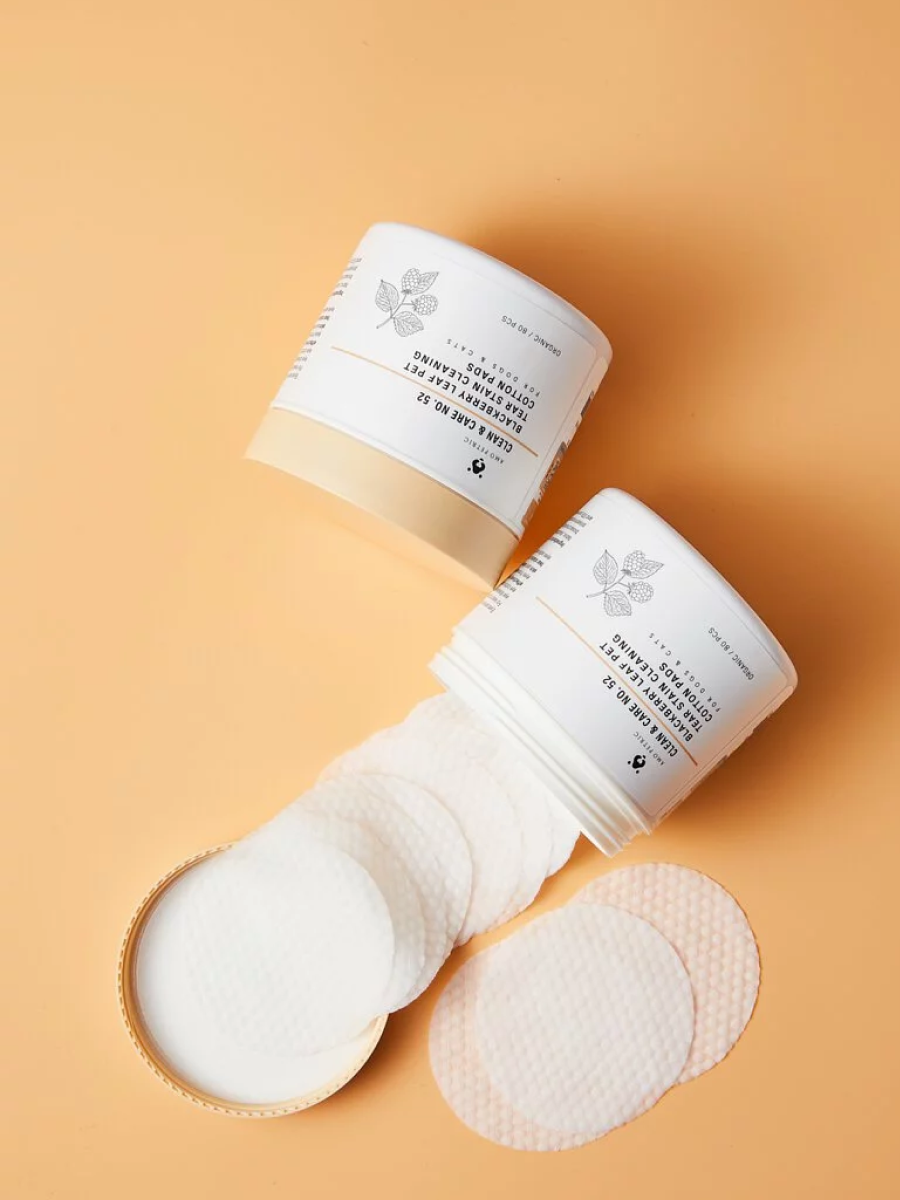 【Amo Petric】黑莓葉淚痕擦拭棉片 | 保濕好清潔