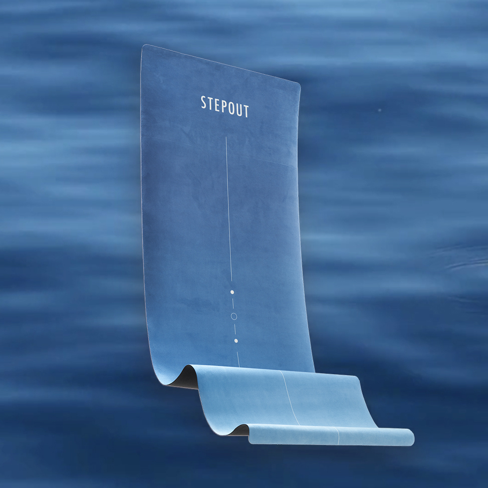 STEPOUT 2mm 旅行瑜伽墊 - 海光