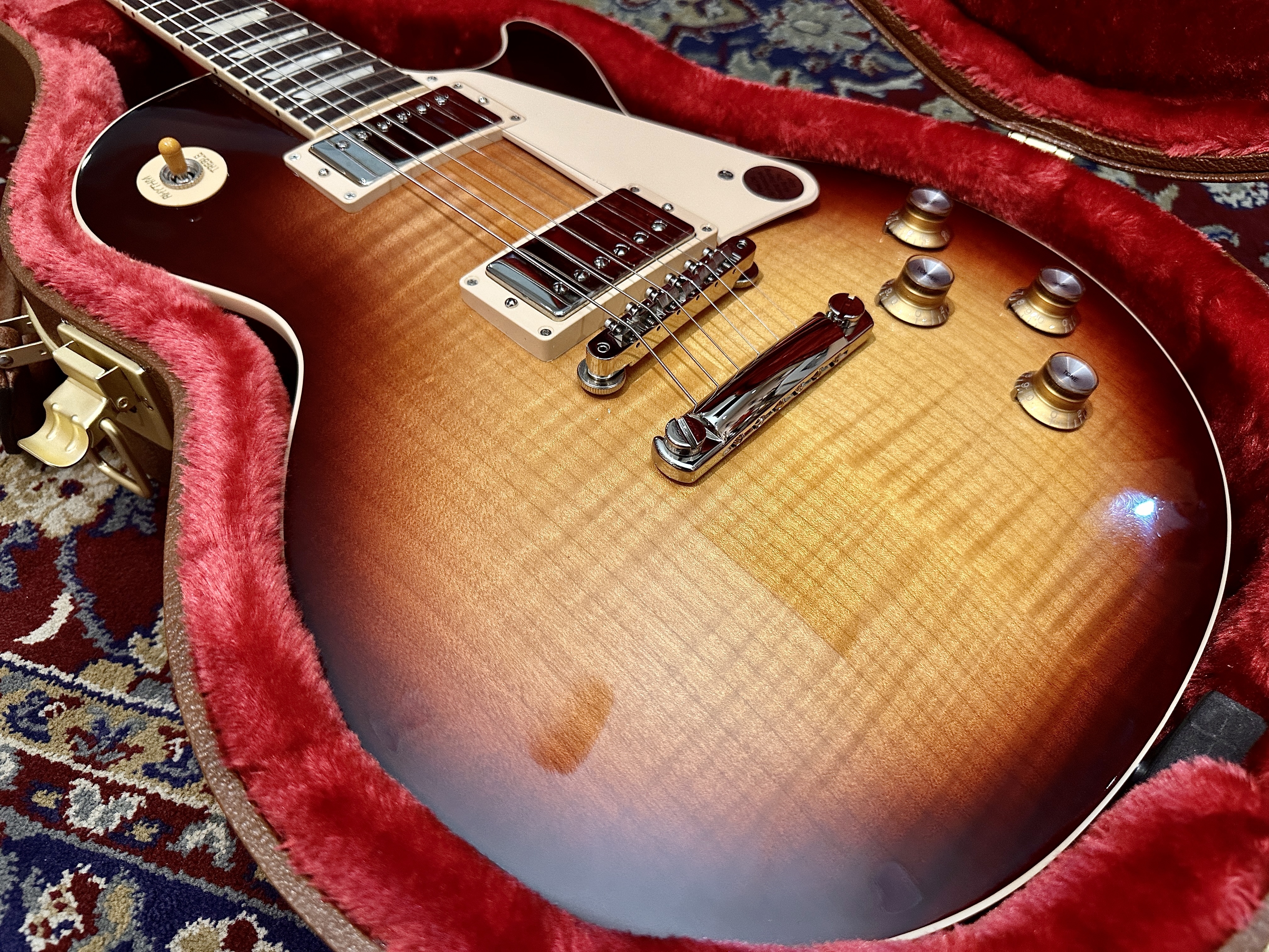 Gibson Gibson Les Paul Standard 60S Figured Top - Bourbon Burst 第 3 張圖片｜三峽吉他 / Bass