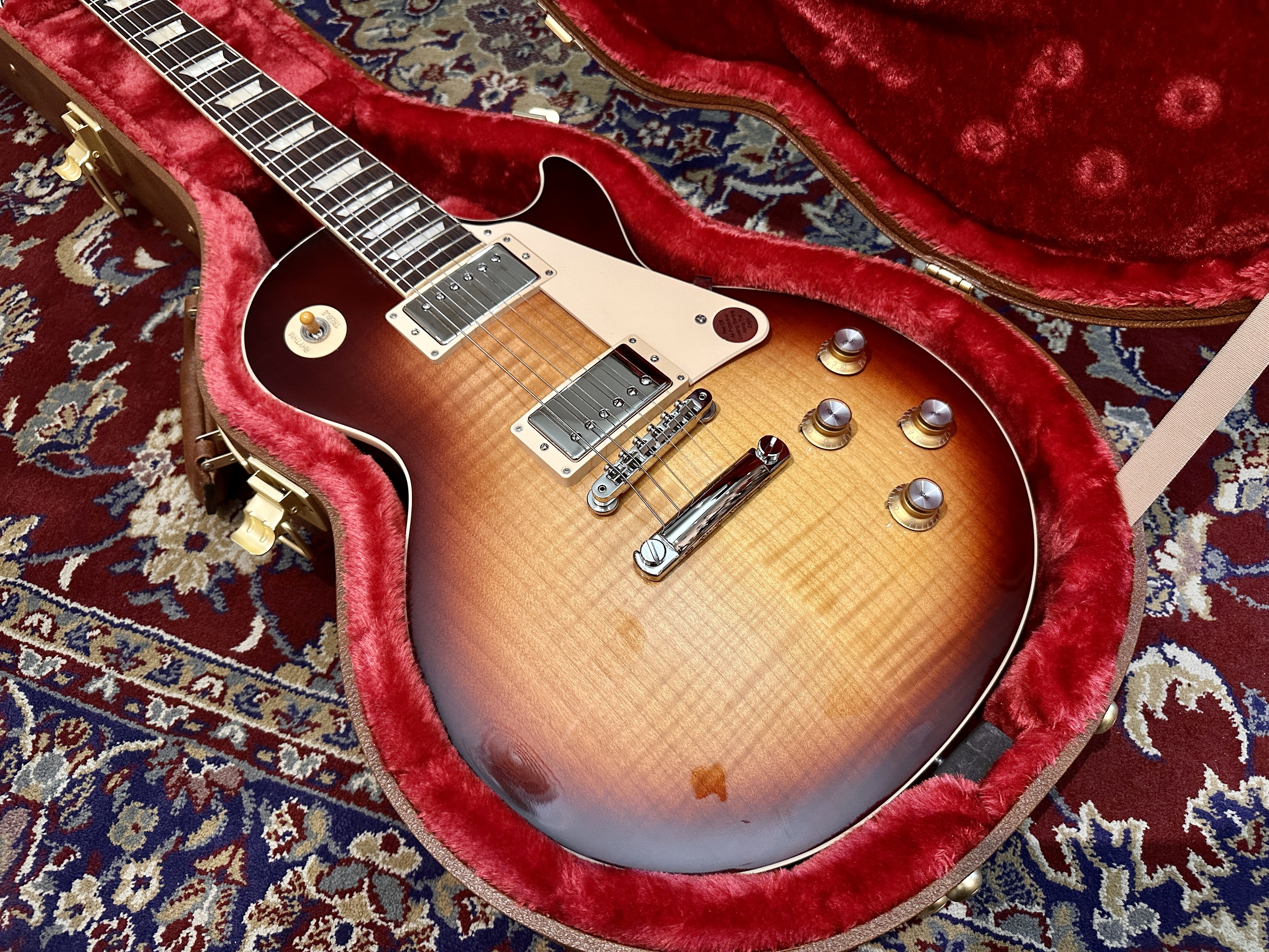 Gibson Gibson Les Paul Standard 60S Figured Top - Bourbon Burst 第 2 張圖片｜三峽吉他 / Bass