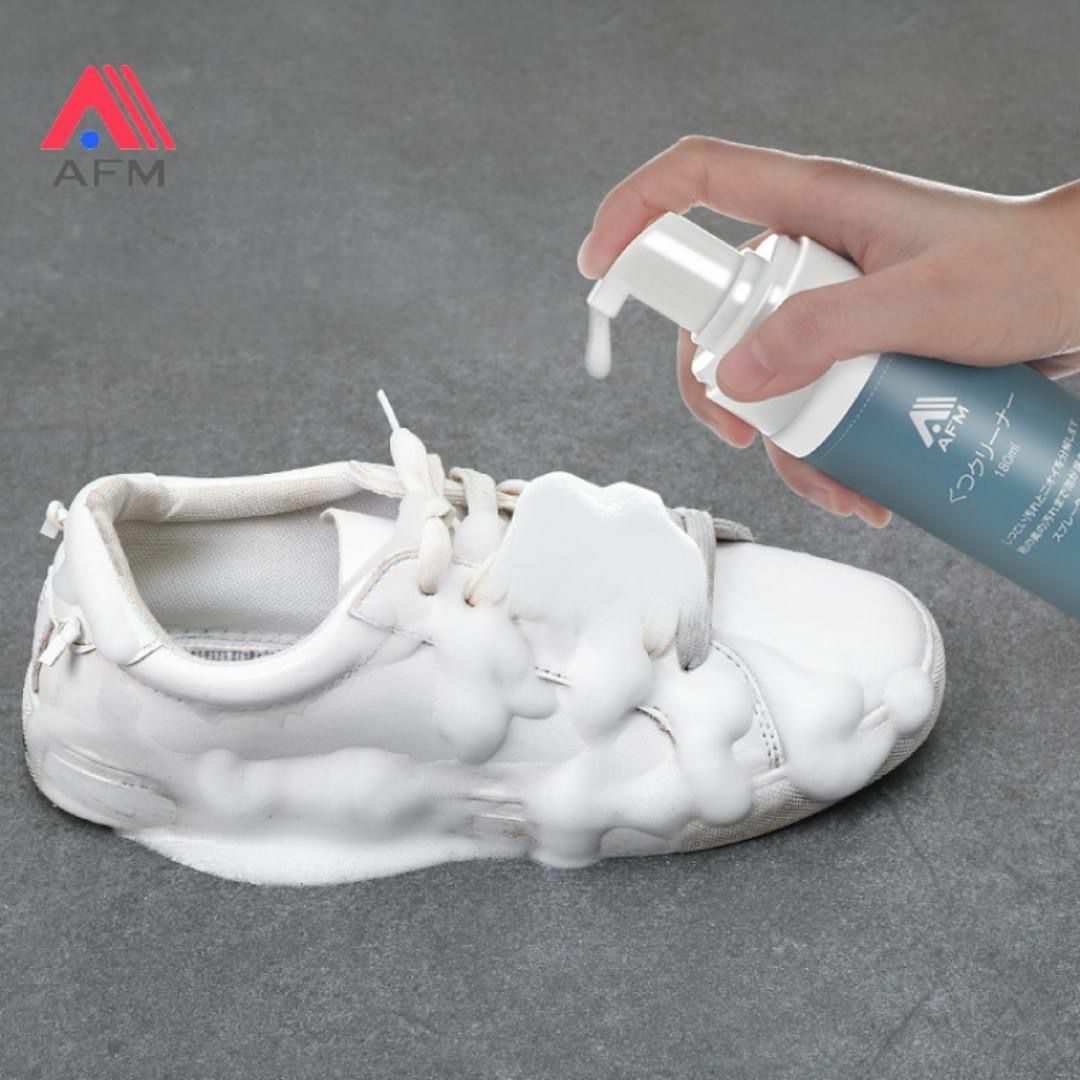 日本AFM鞋面清潔劑小白鞋去污 運動鞋清潔劑 泡沫清潔劑Y1432