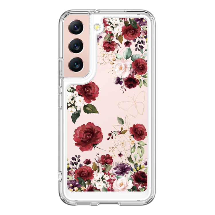 Samsung  S22+ 手機防摔殼皇室花園