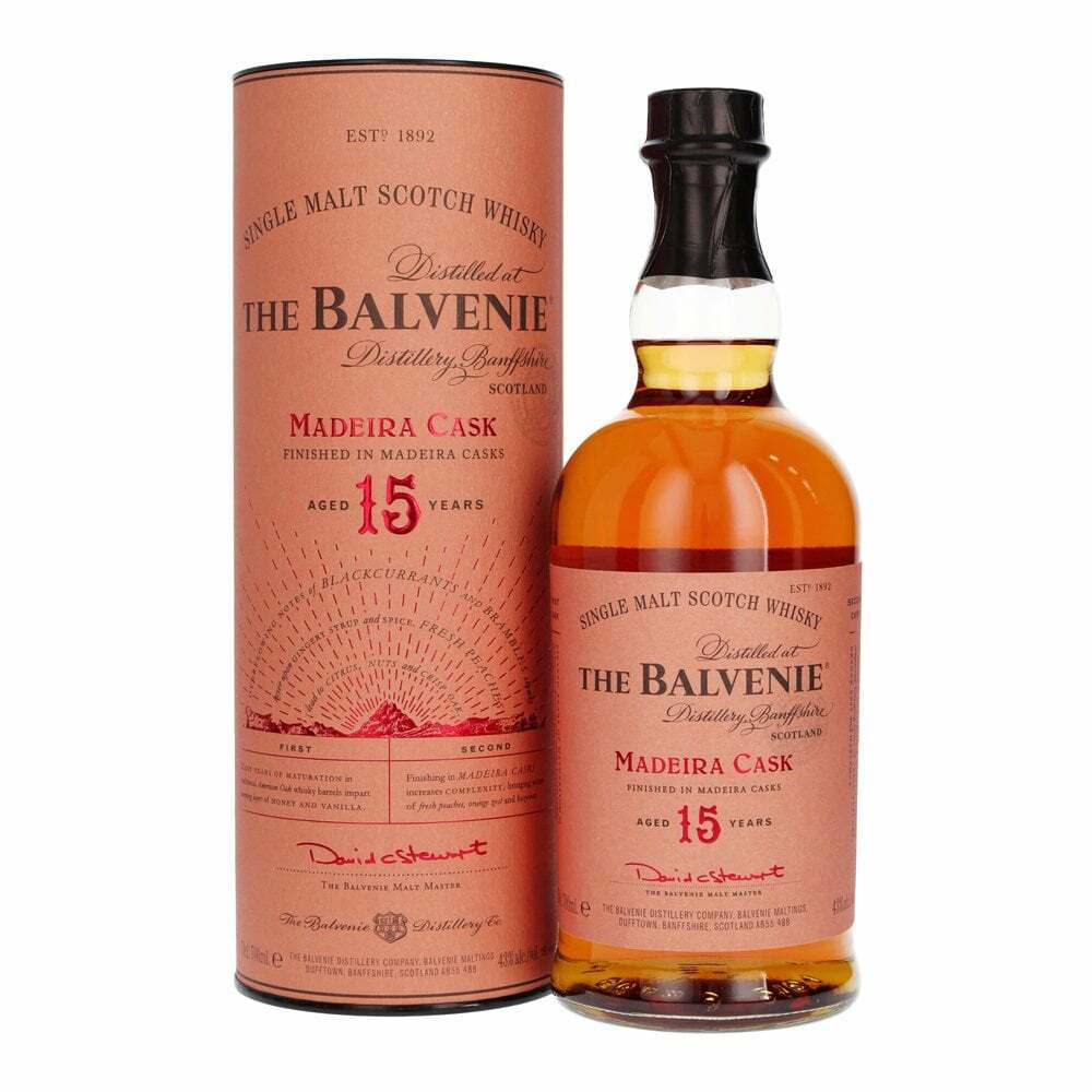The Balvenie 15YO Madeira Cask Single Malt Whisky (700ml) [禮盒裝]
