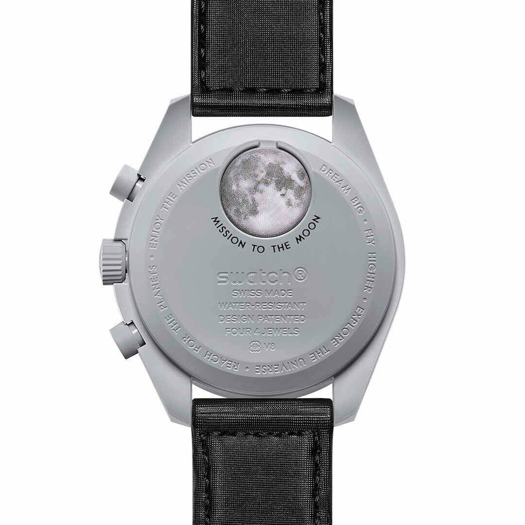 現貨OMEGA x SWATCH MISSION TO MOON 月球黑色/ SO33M100