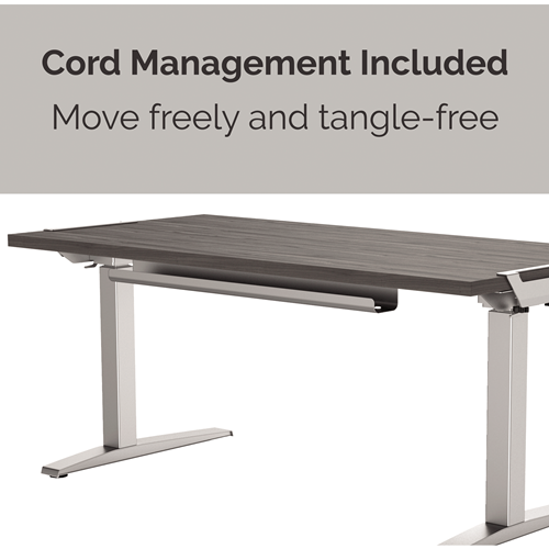 Fellowes Levado Height Adjustable Desk White/Maple 1,600 (W) x 800 (D) x 1,257 (H) mm (Part No: 9708801/9739401)