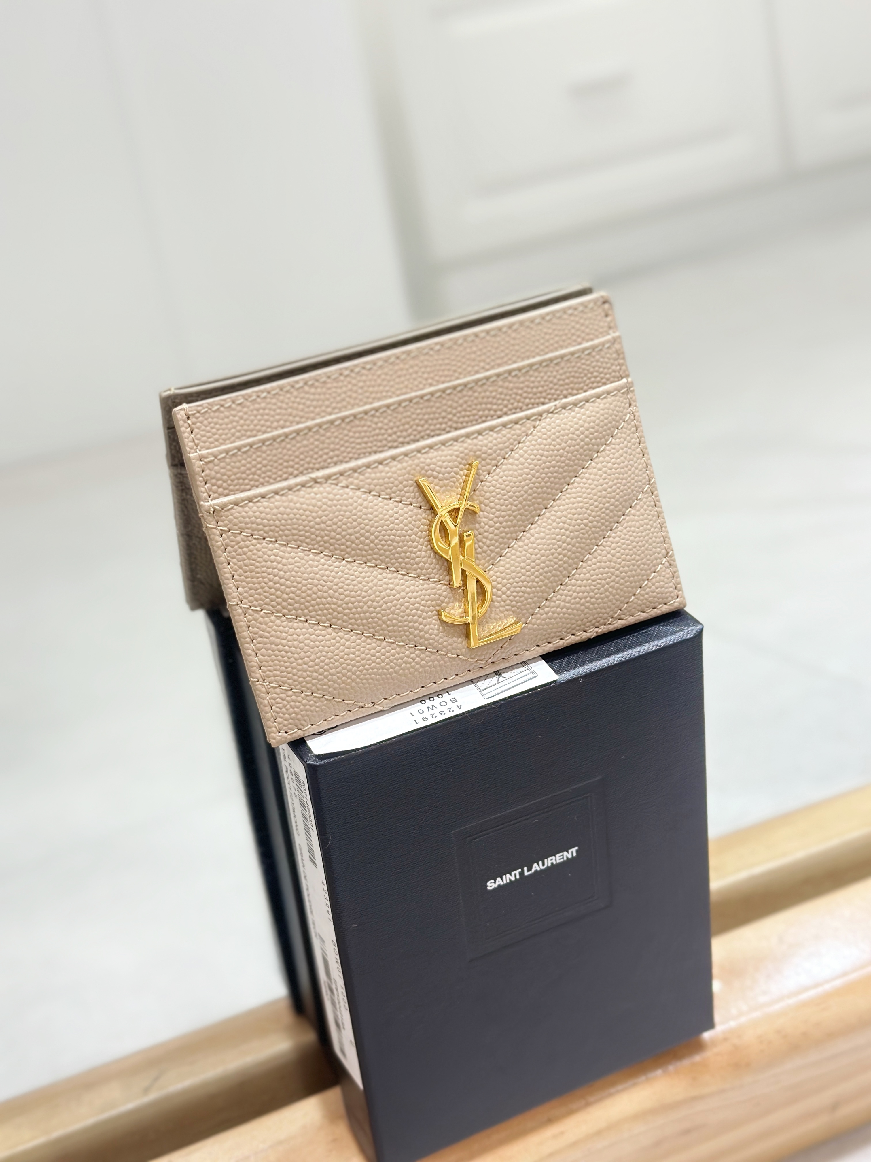 YSL Cassandre Card Case