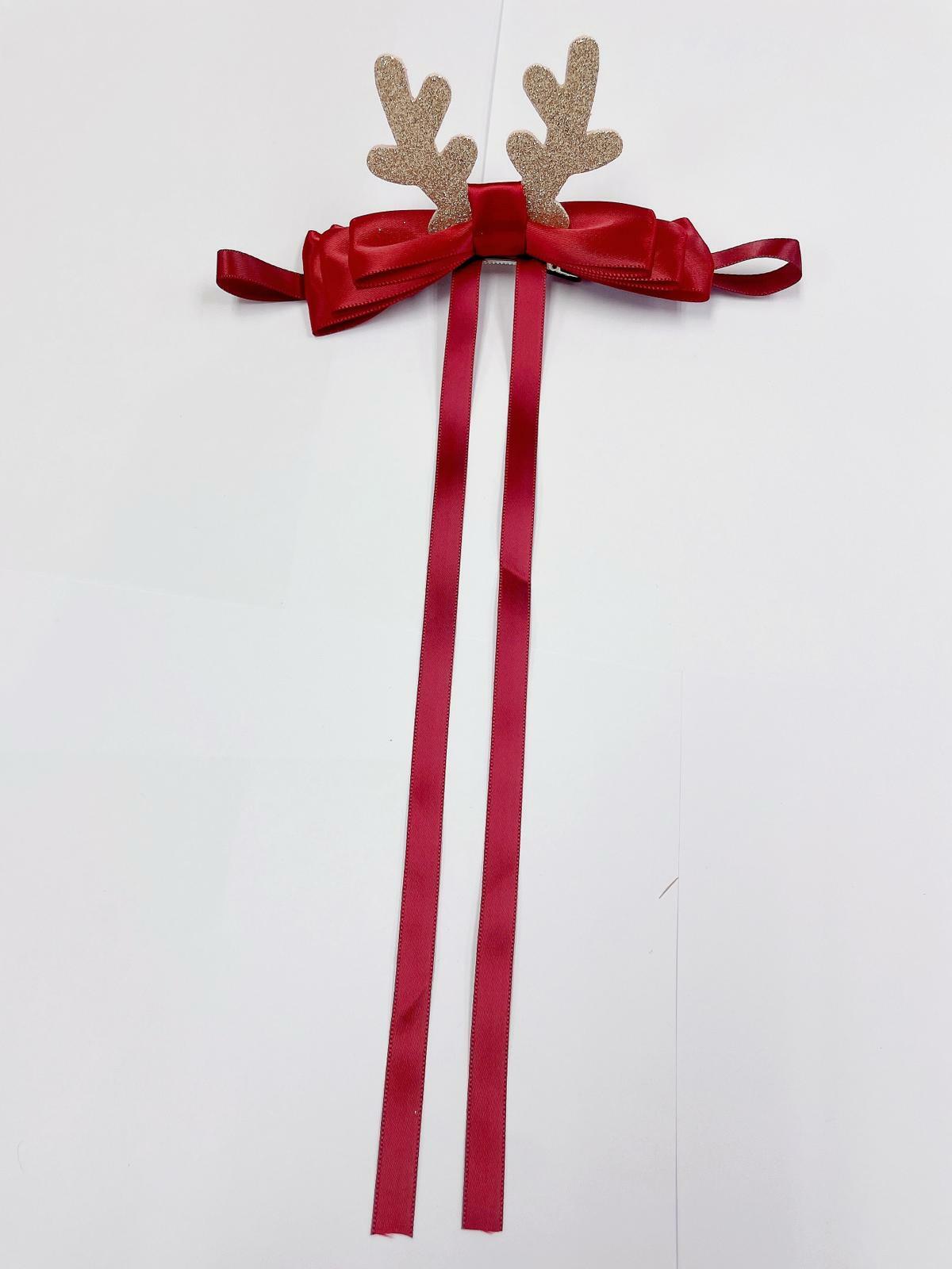 聖誕髮夾組合 髮夾一個 小髮夾2對