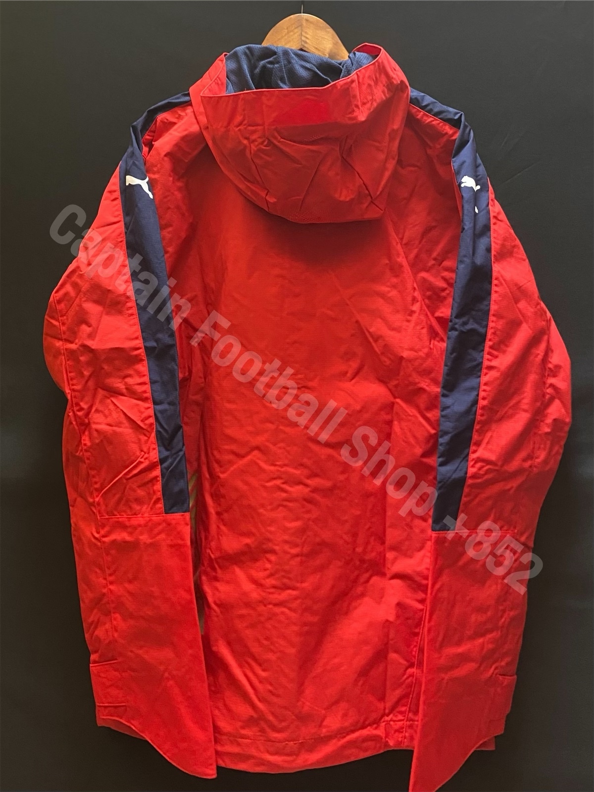 15-16 arsenal FC PUMA HARFJIP jacket M 赤 Puma Arsenal 2016 Red Jacket - FutFanatics