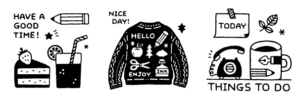 SANBY／浸透印章／毛衣