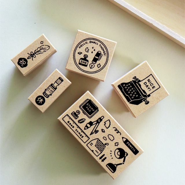 SANBY／橡皮章／eric聯名合作印章組