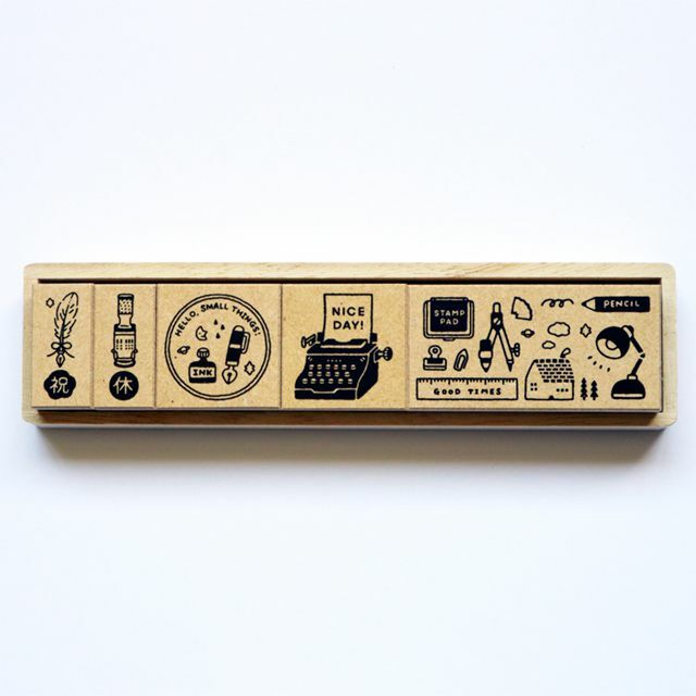 SANBY／橡皮章／eric聯名合作印章組