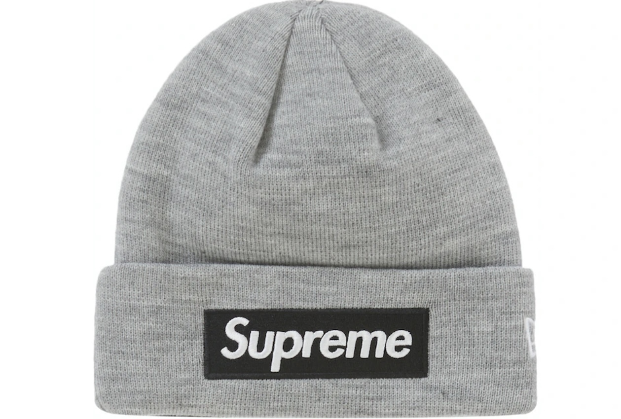 Supreme New Era Box Logo Beanie FW22 針織帽冷帽潮帽男女