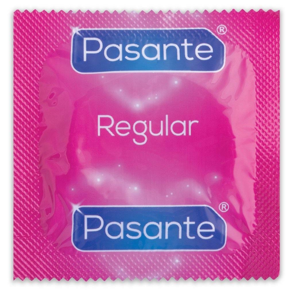 Pasante Regular 12's Pack Latex Condom