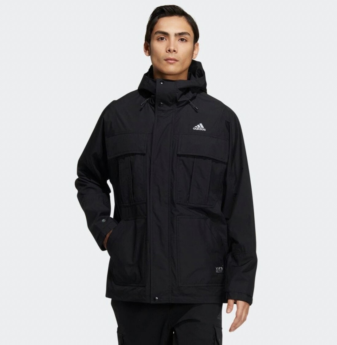 ADIDAS PRSVE OUTR JT 男 外套 黑  HM2707 Dec lu