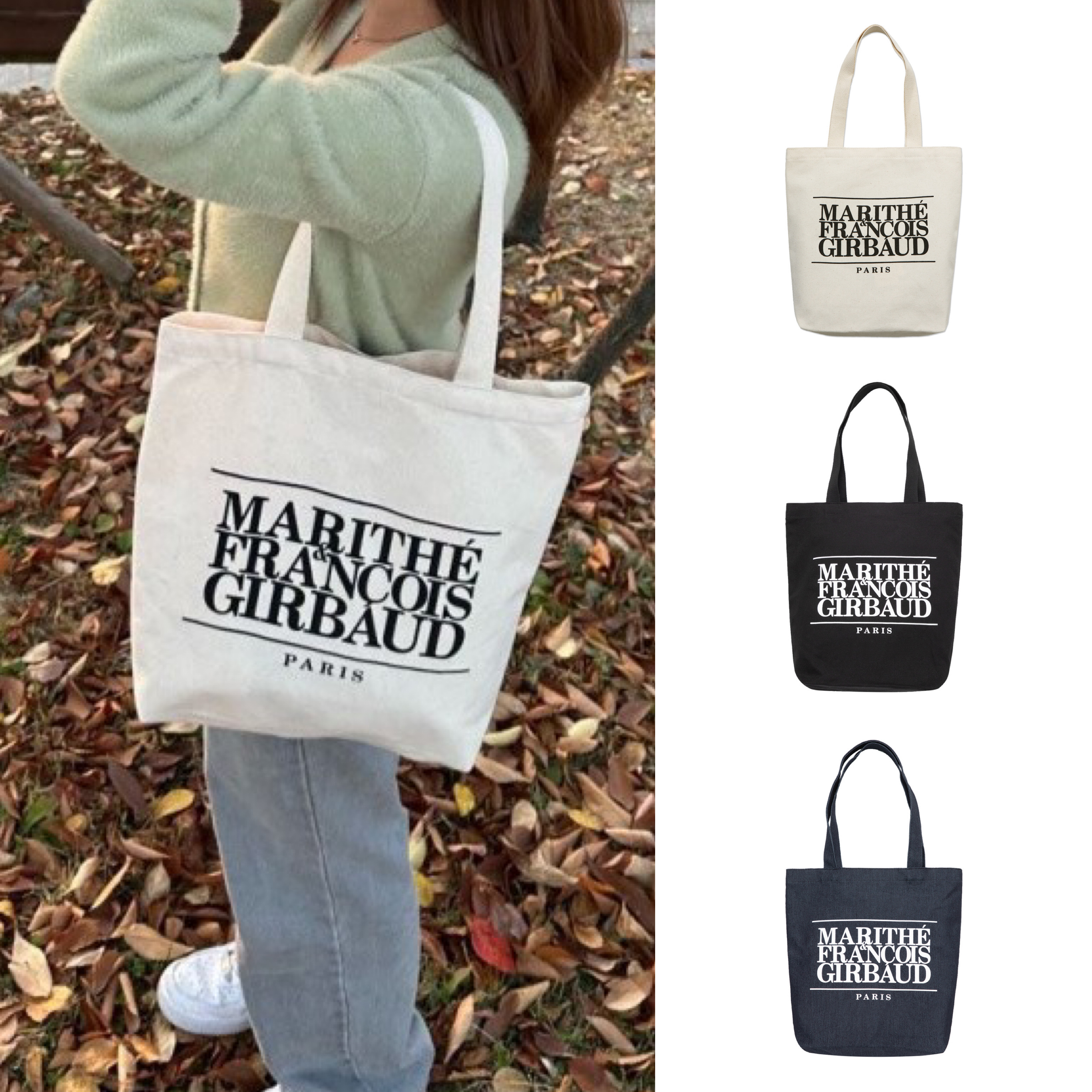 MARITHÉ MARITHE FRANCOIS GIRBAUDCLASSIC LOGO ECO BAG na