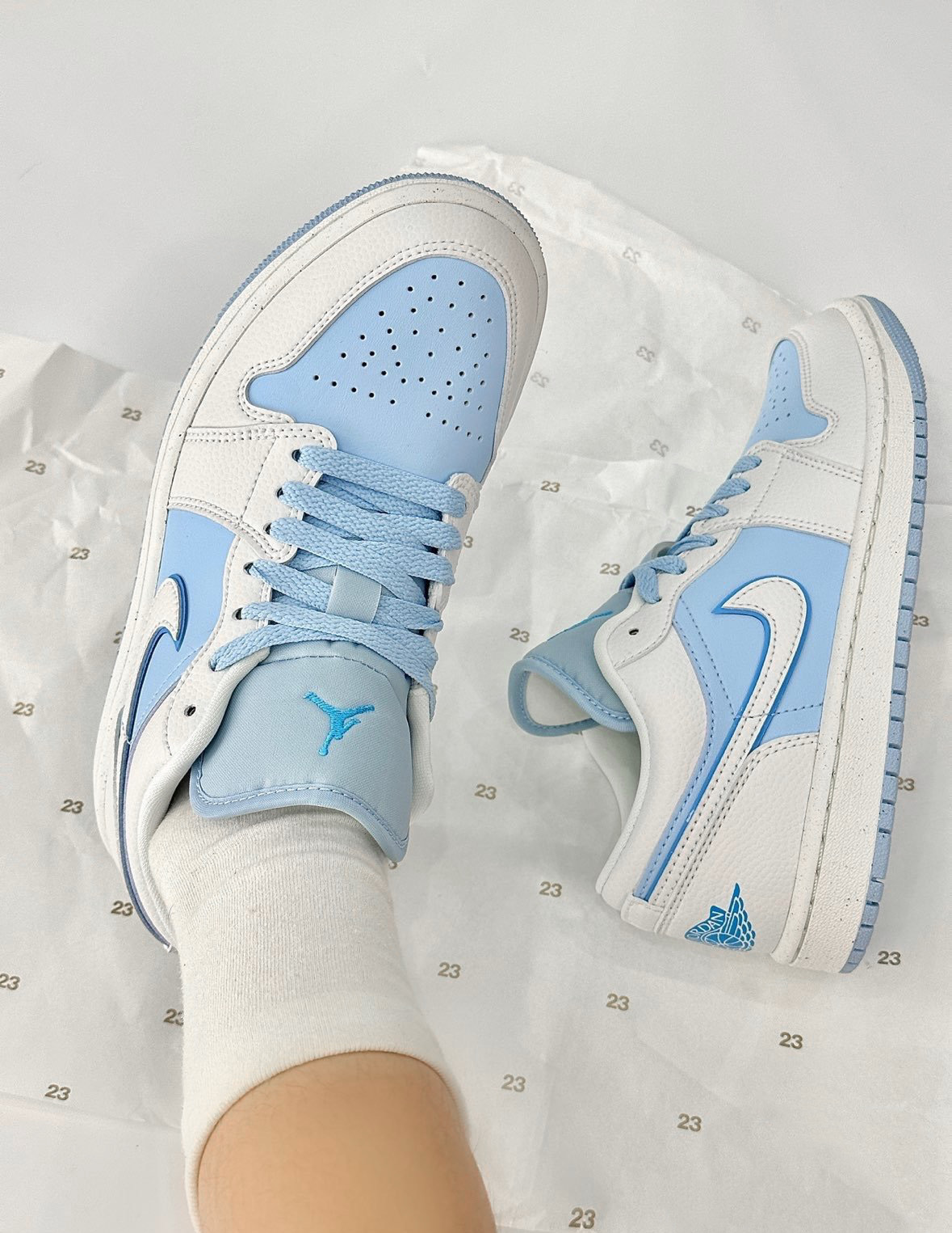 Air Jordan 1 Low Ice Blue 冰雪藍 DV1299-104