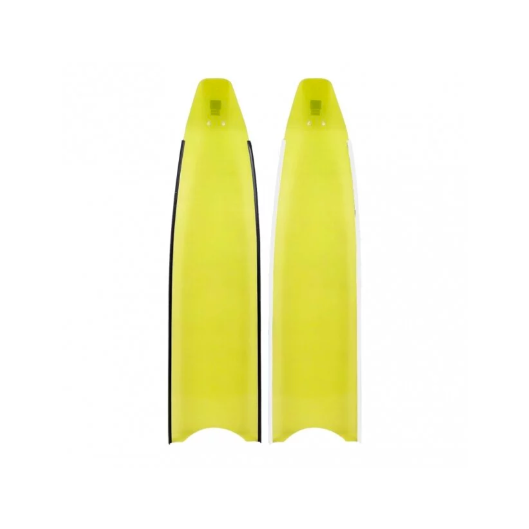 ▲Leaderfins 玻纖長蛙板-清透黃