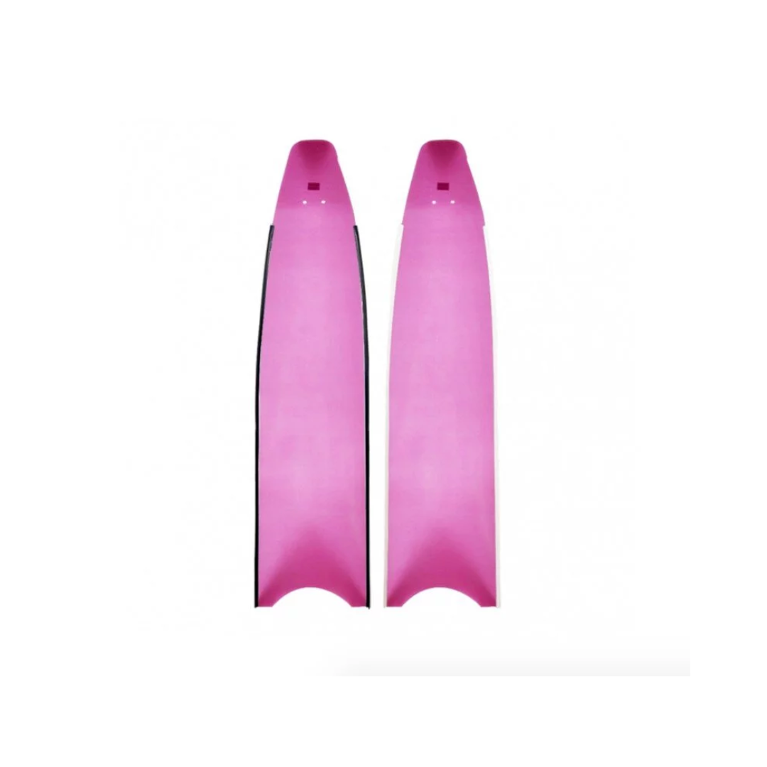 ▲Leaderfins 玻纖長蛙板-清透粉色