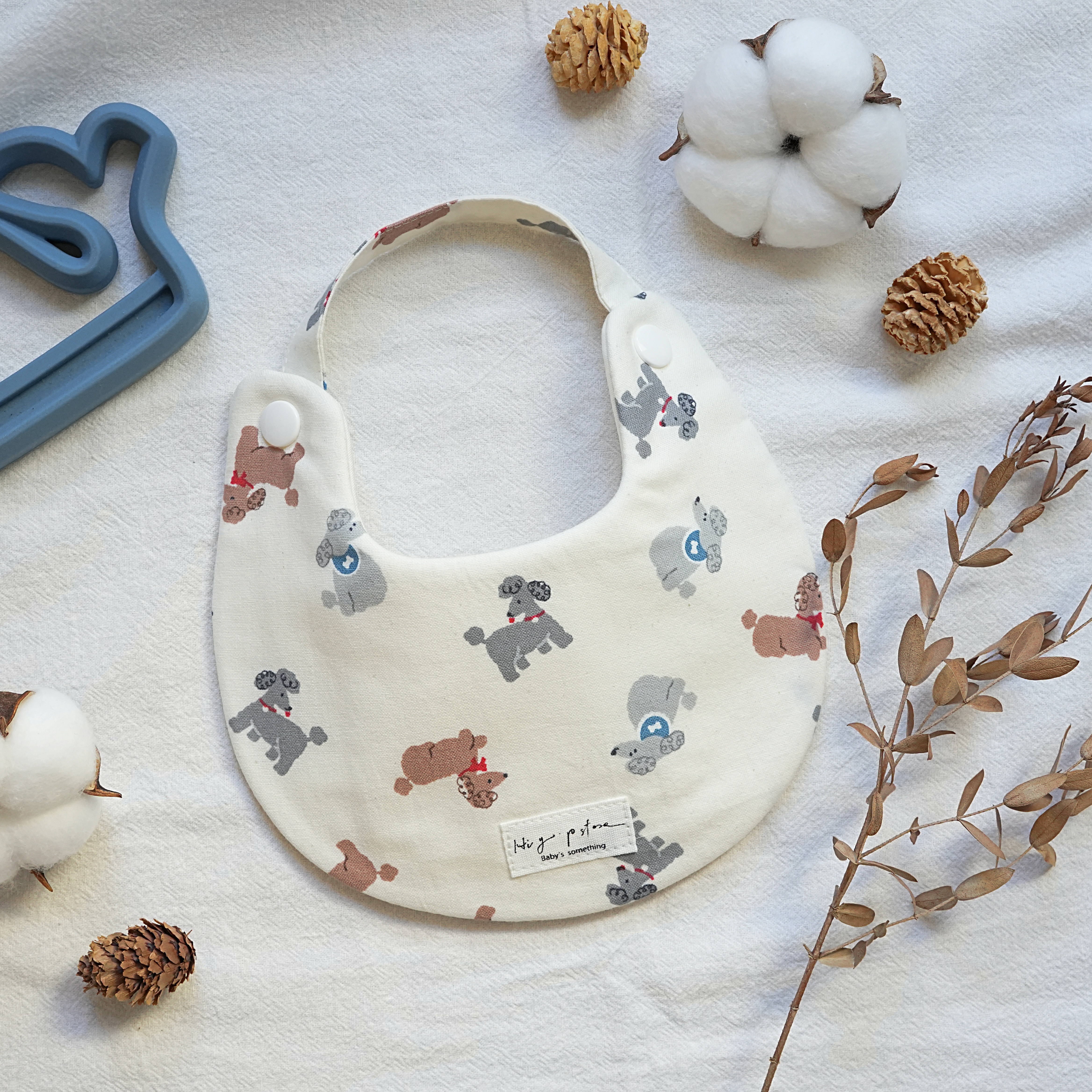 Hi Y.P store-手作圍兜-貴賓狗狗