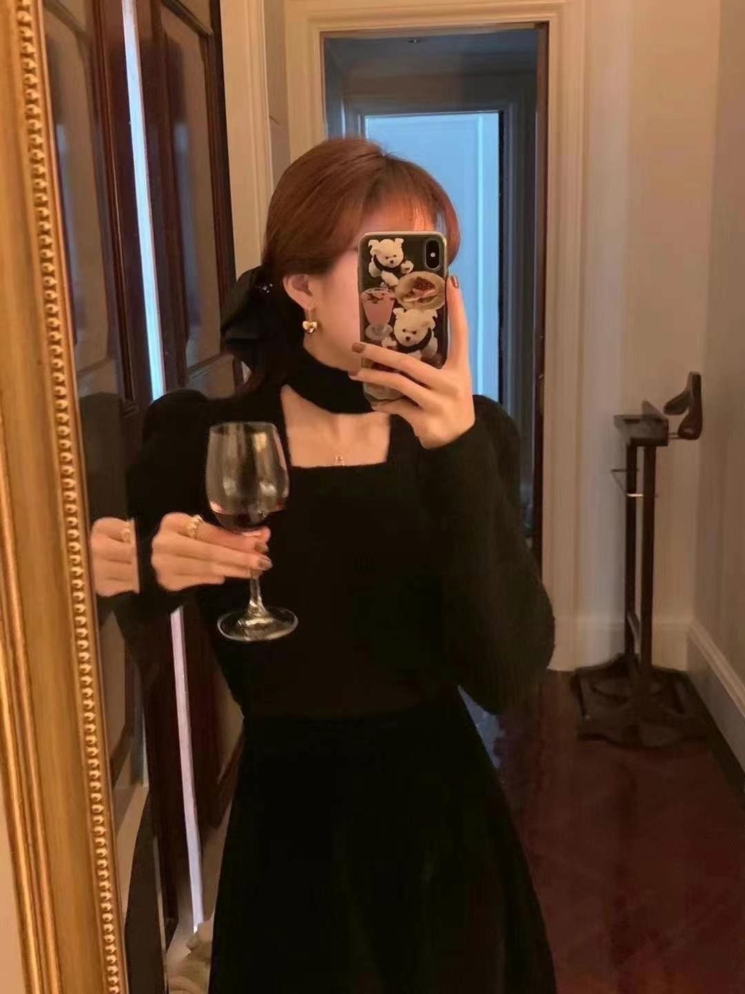 淨色小方口冷衫