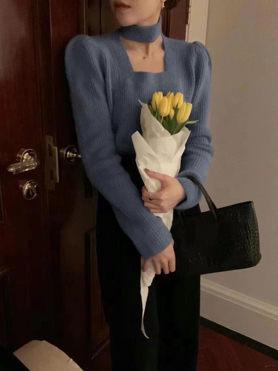 淨色小方口冷衫