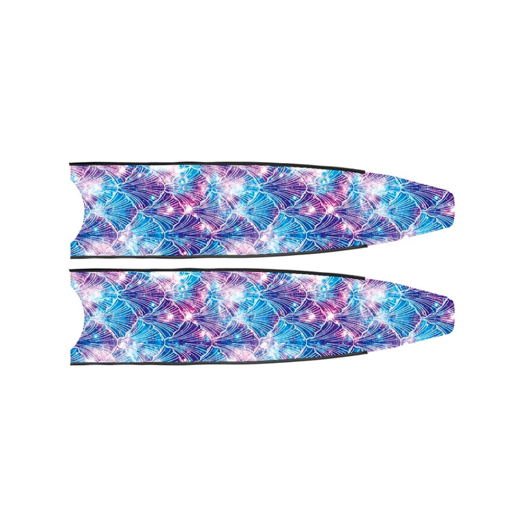 ▲Leaderfins 玻纖長蛙板-清透銀河