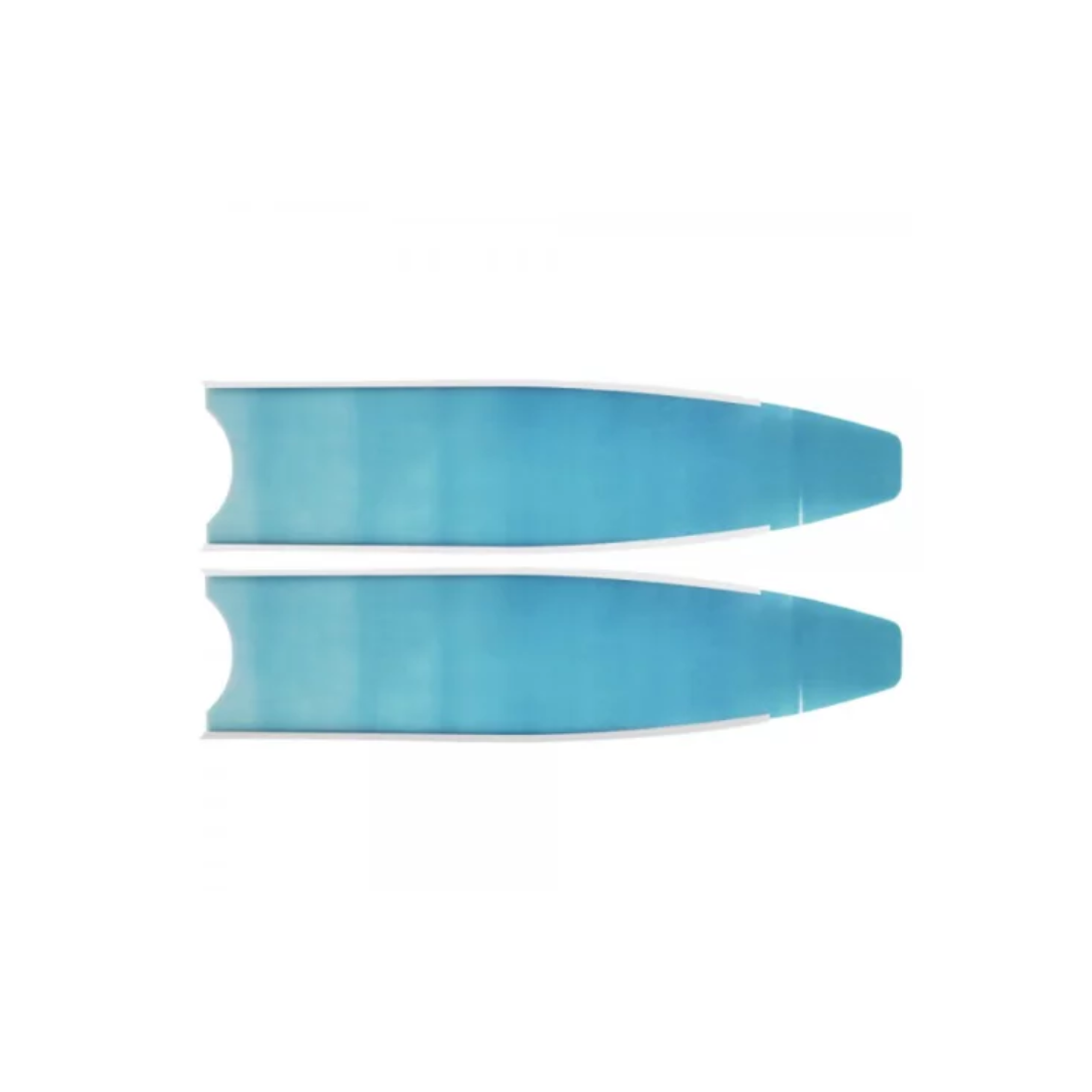 ▲Leaderfins 玻纖長蛙板-ICE 冰晶藍