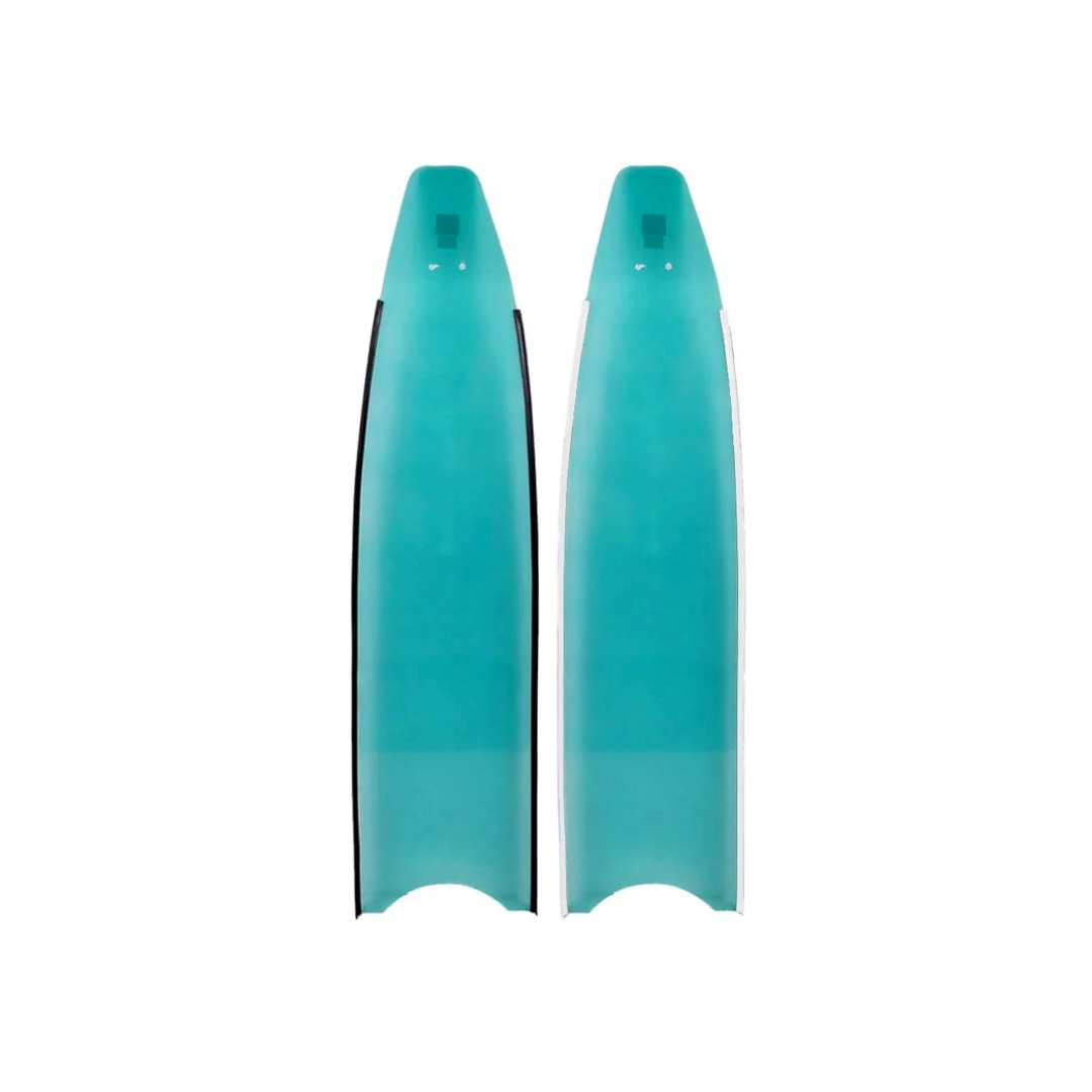 ▲Leaderfins 玻纖長蛙板-清透綠