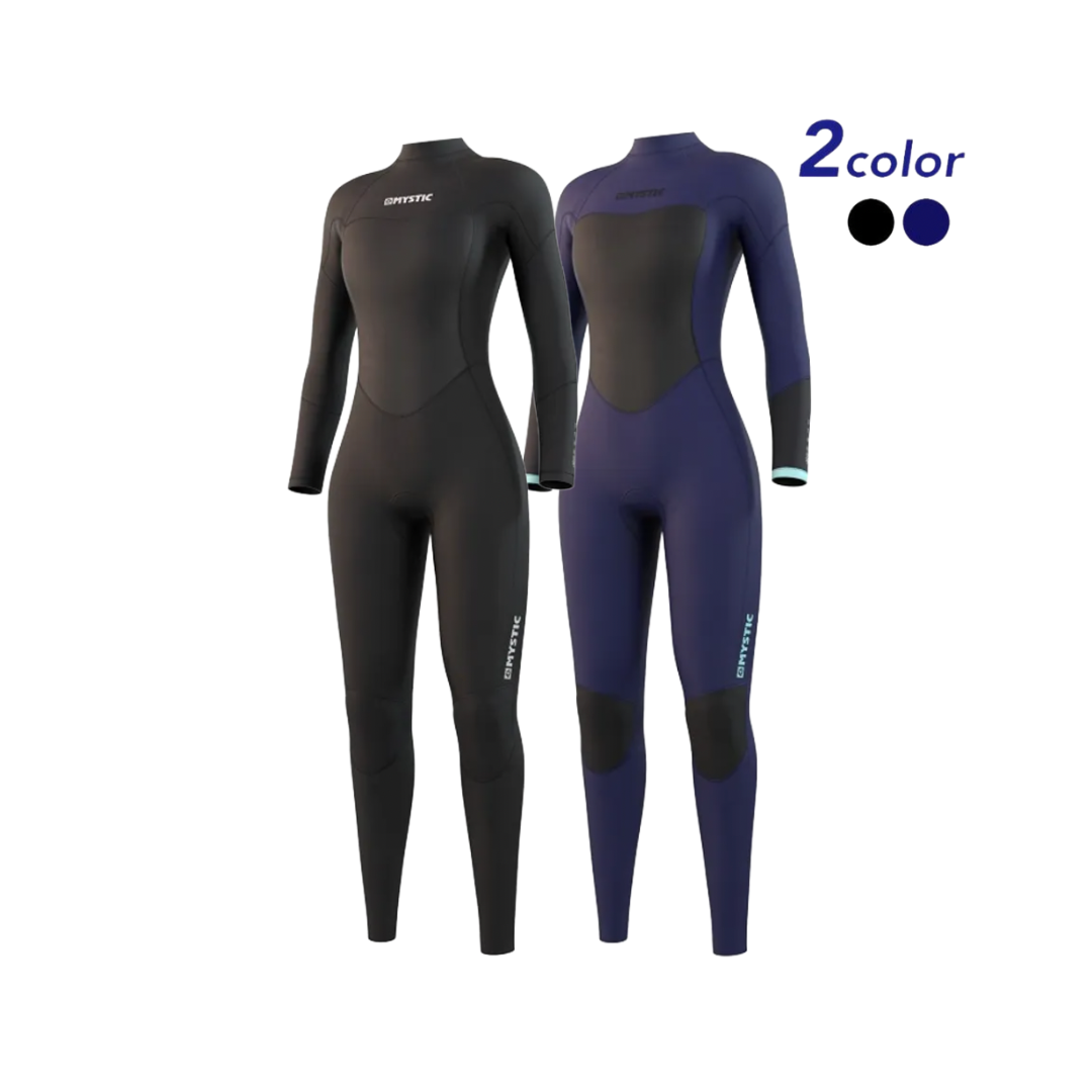 MYSTIC STAR 3/2mm女款 後拉連身防寒衣 內火布