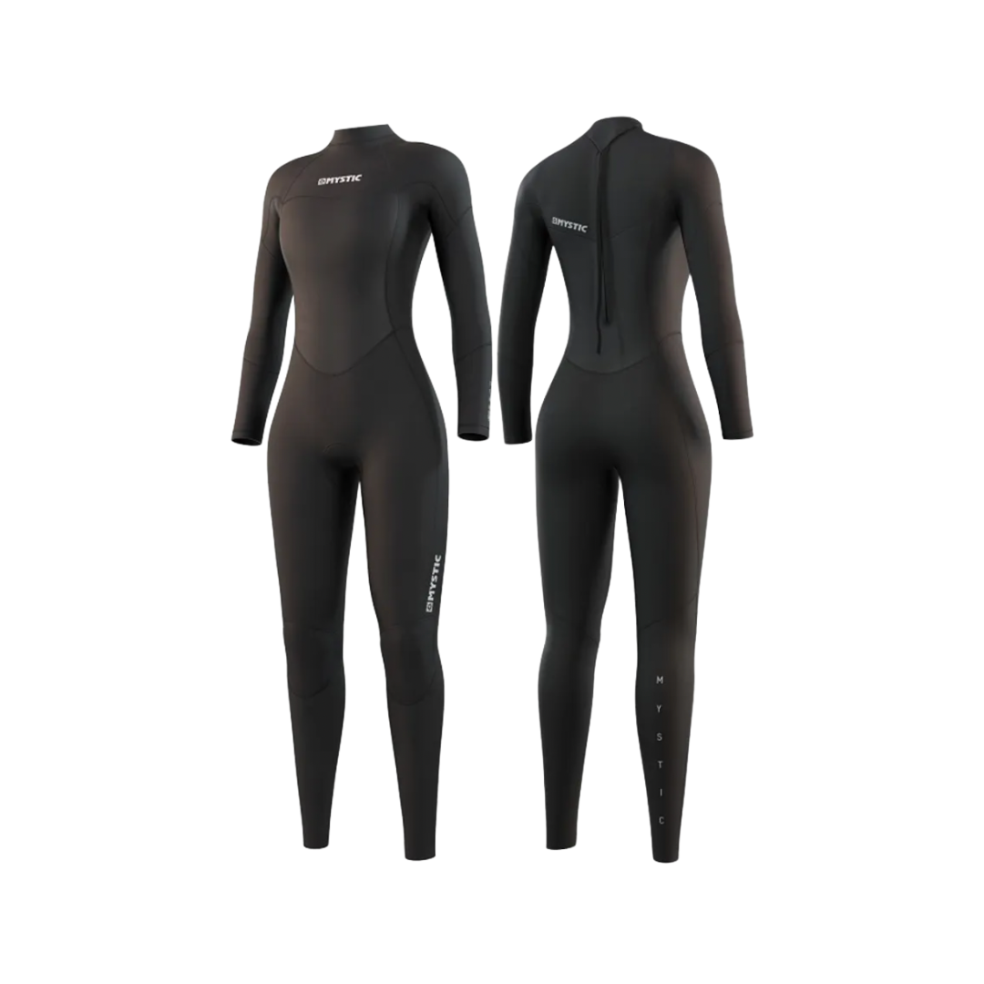 MYSTIC STAR 3/2mm女款 後拉連身防寒衣 內火布