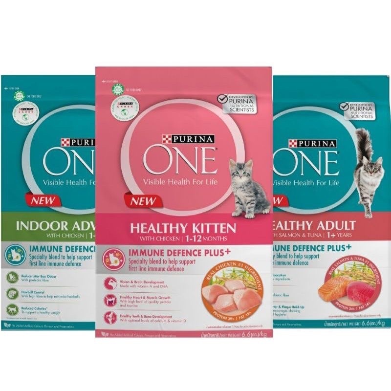 PURINA ONE CATFOOD 1.2KG / 6.6KG