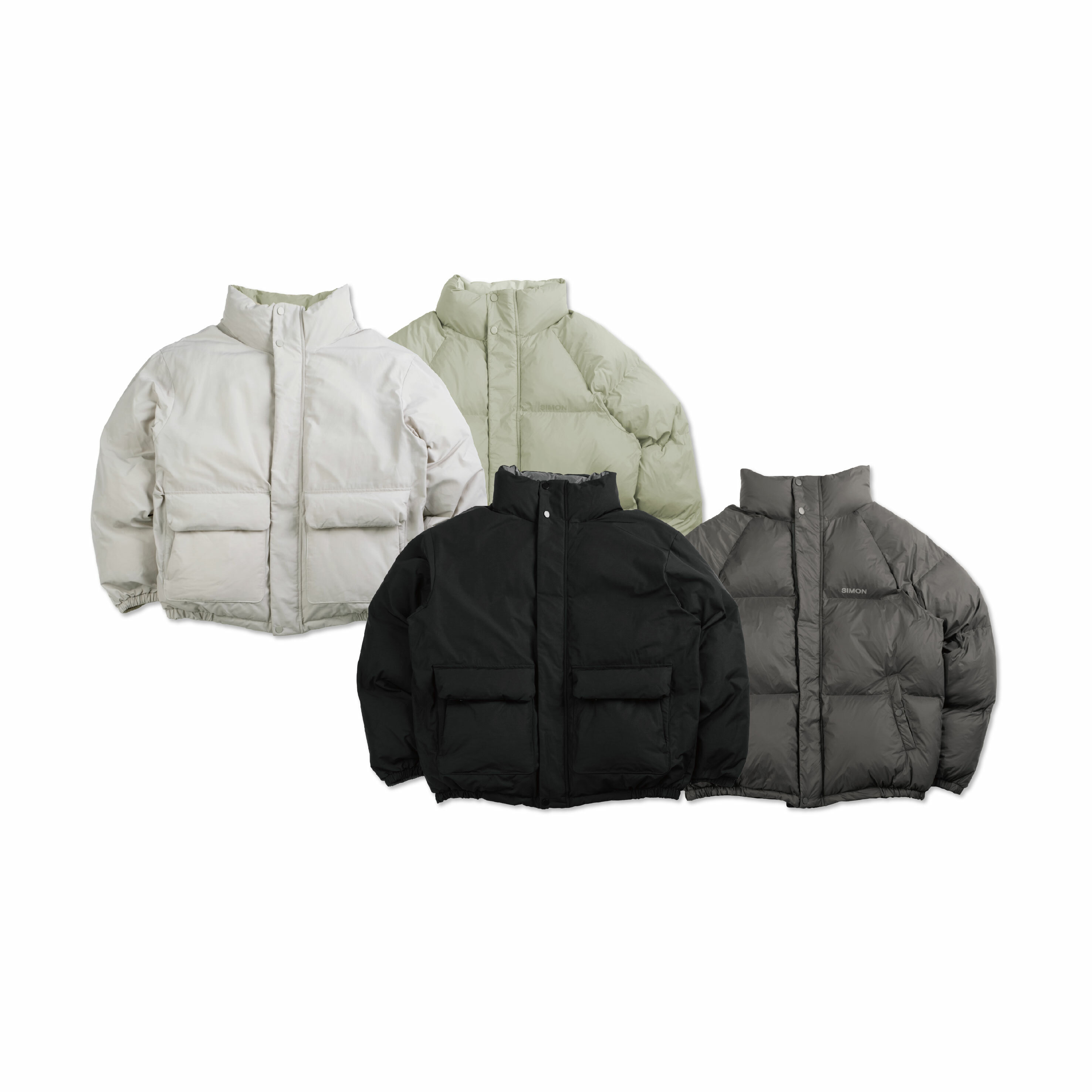 SIMON MADE 雙面穿 3M 雪莉棉 羽絨 柔軟 長袖 外套