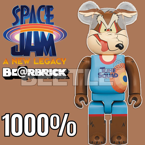 BEETLE BE@RBRICK 威利狼WILE E. COYOTE SPACE JAM 怪物